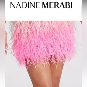 This dress is pink! Perfect. Condition